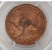 AUSTRALIA 1956 . ONE 1 PENNY . PROOF